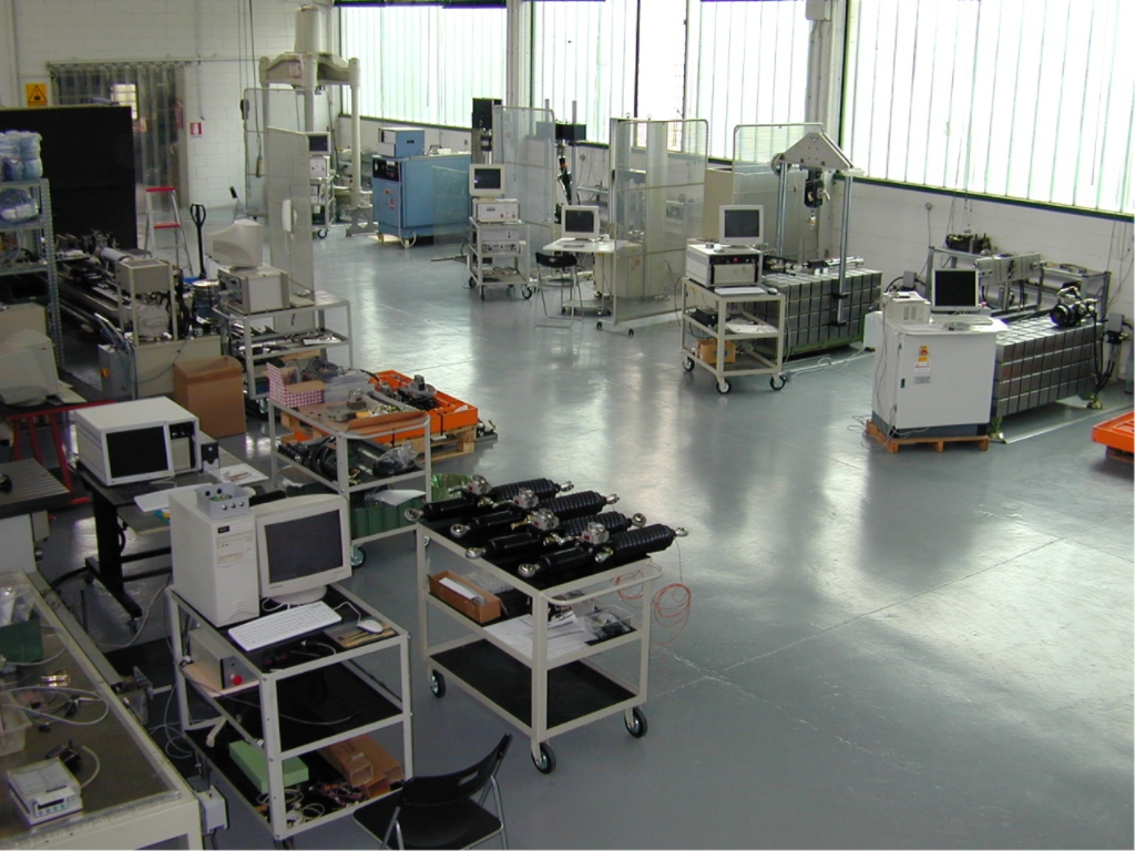 Picture of the internals of Studio AIP Laboratory